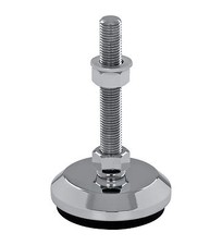 Stellfuß Maschinenfuß Nivellierfuß Gelenkfuß verstellbar Grauguss Ø 85mm M8-M30