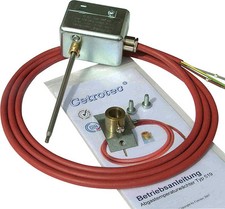 Holzvergaser Ofen Rauchgas Abgas Thermostat Schaltpunkt: 50°C fest eingestellt