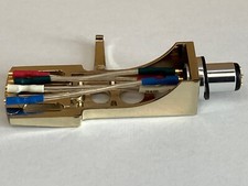 Gold plattenspieler headshell - gold,