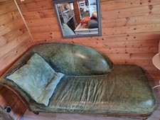 Alberto Nieri, Chaiselongue Sofa Italienisches Echtleder