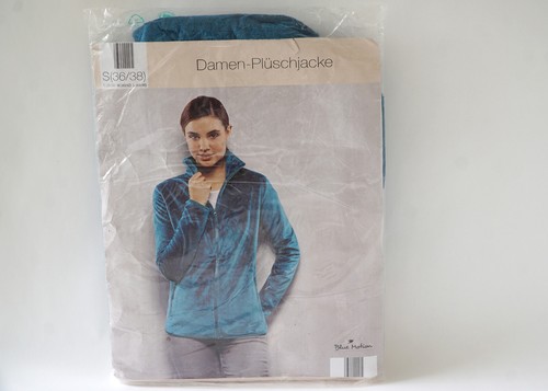 Blue motion fleece jacke - blue,