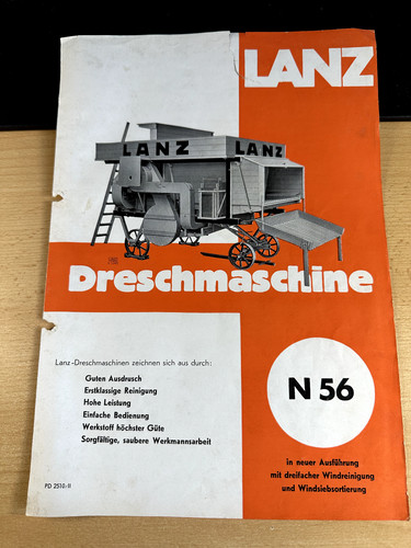 Lanz n56 dreschmaschine - n56,