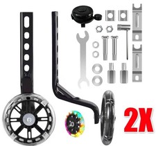 2x Stützräder Kinderfahrrad – für 12" 14" 16" 18" 20" Kinderrad Stützen Training