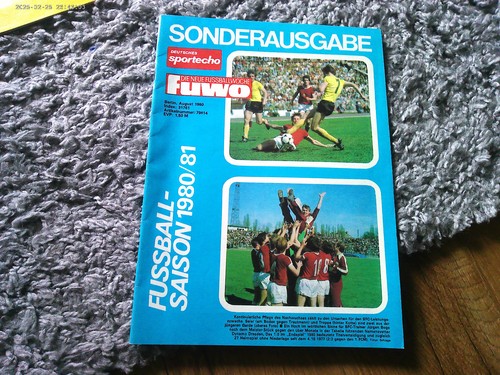 Ddr fußballzeitung fuwo - ddr, "fuwo"