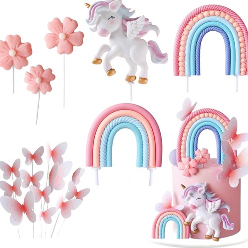 Einhorn tortendeko stücke - tortendeko,