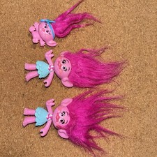 Trolls Sammler 3 Stück Pink 2015 Hasbro