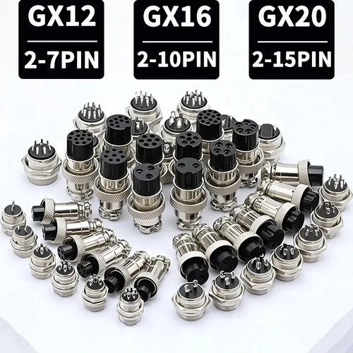 Gx12 gx16 gx20 rundstecker - gx16,
