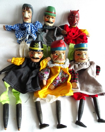 Antike handpuppen holz - antike,