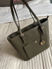 Michael Kors Bag Khaki Neu Jet