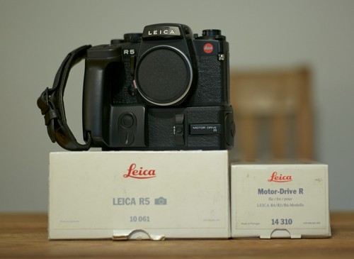 Leica inklusive motor - leica, r5