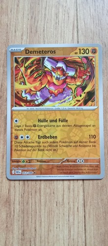 Pokemon karte demeteros - pokemon,