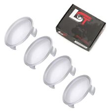 4x Kappe Radnaben Deckel Felgendeckel Silber Metallic ø75mm für AUDI TT 8J 8N FV