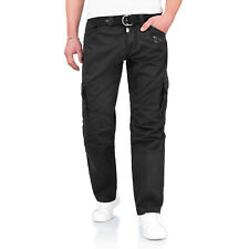 TIMEZONE Herren Cargohose Benito Schwarz Outdoor 999 Herrenhose Jeans