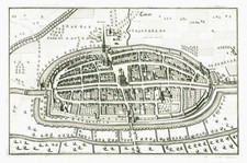 Kalkar Original Kupferstich Merian 1647