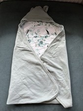 Hauck Einschlagdecke Eukalyptus, Babyschale, Kinderwagen, Decke, Unterlage