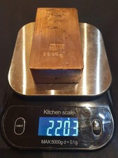 Kupferbarren 2140-2500 g |