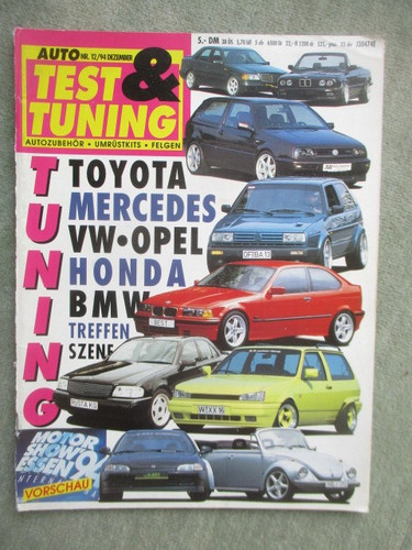 Auto test tuning 12 1994 - test, 12/1994