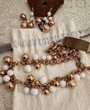 Wunderschöne Kette mit Ohrhängern goldfarben von Guess