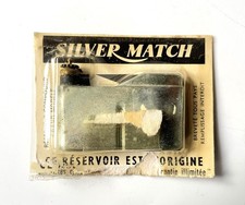 Alter Original SILVER MATCH Feuerzeug Tank Gasfeuerzeug Ersatzteil Wechseltank