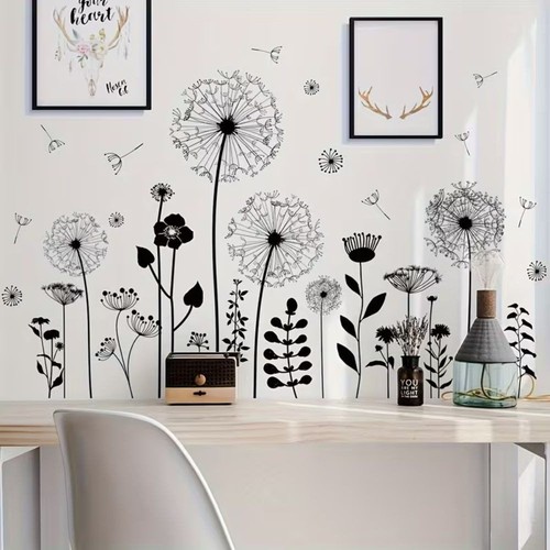 Wandsticker dandelion - wandsticker,