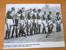 Orginales Autogramm. HSV. DFB