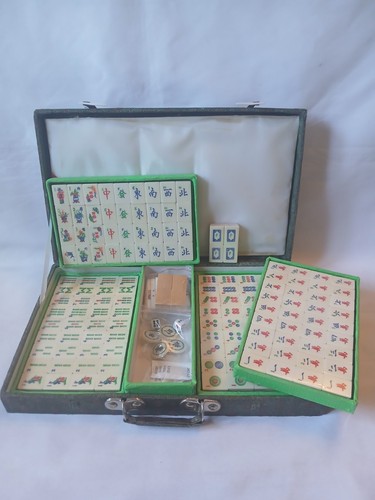 Mahjong set 152 bone - set, bamboo