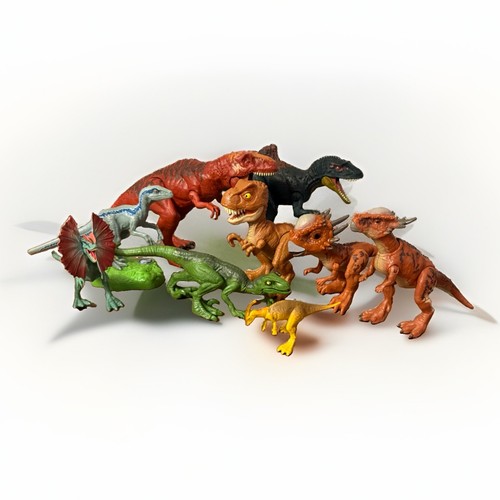 Dinosaurier figuren konvolut - dinosaurier, 9