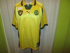 Kamerun "CMR" Nr.703 Puma Auswärts Afrika Cup Sieger Trikot 2000-2002 Gr.XL