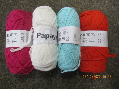 Papaya bändchengarn - ,