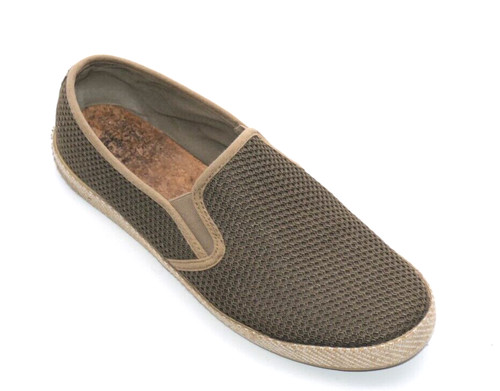 Grün canvas loafer gewobener - canvas,