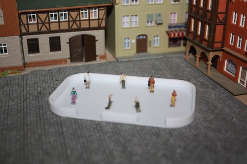 Eislaufbahn spur - eislaufbahn,