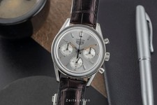 Tag Heuer Carrera Chronograph Edelstahl Automatik Herrenuhr Ref. CBK221B B&P