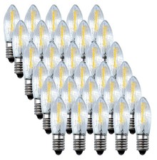 LED Filament Riffelkerzen