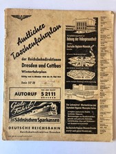ORIGINAL Taschenfahrplan DR