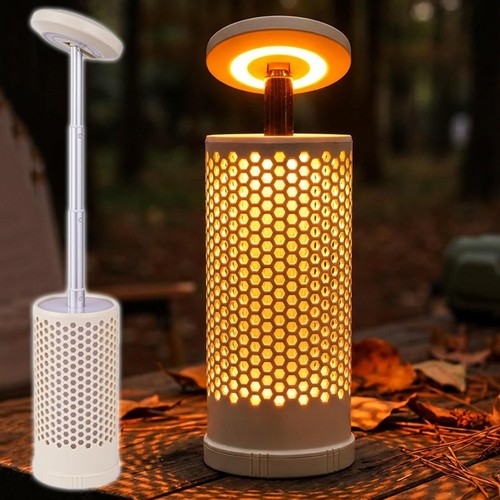 Led campinglampe teleskop - led,