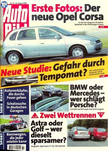 Auto bild 1998 - 2), 33/1998