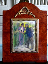 R. Moch Miniatur Genremalerei