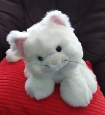 Katze Stofftier Plüschtier Kuscheltier Sammlerstück Weiß ca. 23-40  cm waschbar