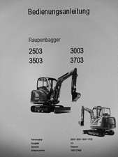 #95 Neuson 3503 Ersatzteilbuch Parts Manual List Ersatzteilliste