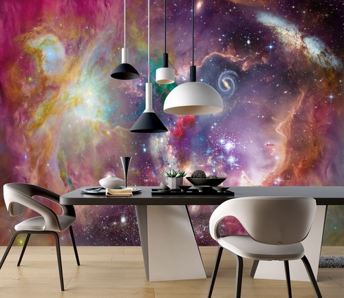 Kosmischer nebel h553 - 3d,