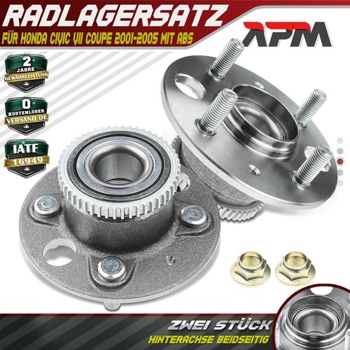 Radnabe radlagersatz hinten - 2x,