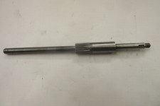 Welle für DDR Tischdrehmaschine , 238 mm Länge , Gewinde = Linksgewinde