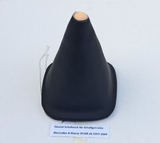 Schaltmanschette Mercedes A-Klasse W168 Schaltsack Schwarz Carbon  Rot Grau Blau