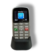 Gigaset GL390 Grau GSM Senioren Mobiltelefon SOS-Notruf-Taste B-WARE