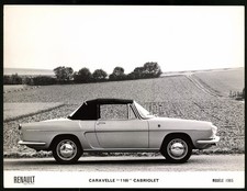 Fotografie Auto Renault Caravelle 1100 Cabriolet Modell 1965, Cabrio - Roadster 
