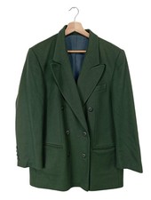 DINOMODA Übergangsmantel Damen Mantel Gr. DE 44 khaki Business-Look