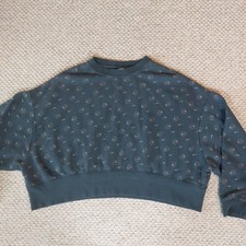 Nike Crop Top Schwarz Baggy