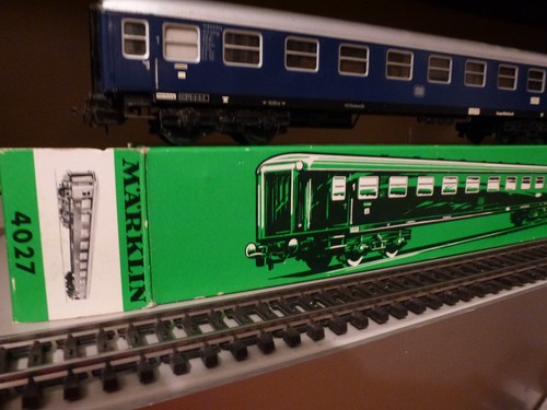 Märklin 4027 zug wagen - h0, d-zug-wagen