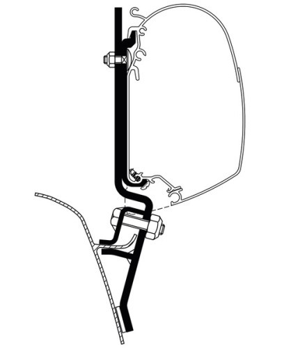 Thule markisen adapter - markisen-adapter, vw