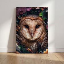 Eule. Moderne Kunst mit